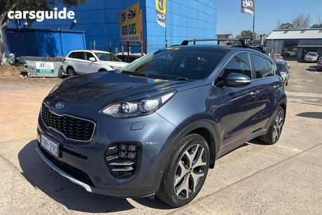 Blue 2017 Kia Sportage Wagon Gt-Line (Awd)