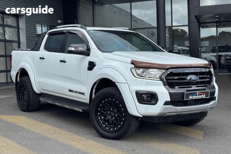 White 2018 Ford Ranger Double Cab Pick Up Wildtrak 2.0 (4X4)