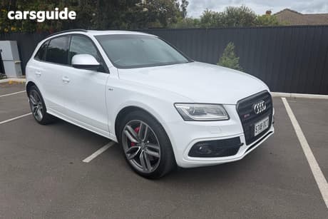 White 2015 Audi SQ5 Wagon 3.0 Tdi Quattro