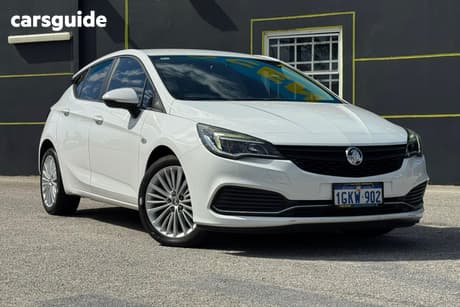 White 2017 Holden Astra Hatchback R