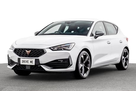 White 2024 Cupra Leon Hatchback V