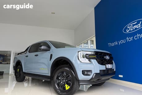 Grey 2026 Ford Ranger Double Cab Pick Up Wolftrak 3.0 (4X4)