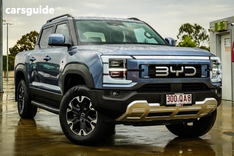 Grey 2024 BYD Shark 6 Dual Cab Utility Dual Motor Premium