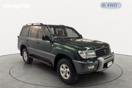 Green 1998 Toyota Landcruiser SUV VX LIMITED G-SELECTION 4WD
