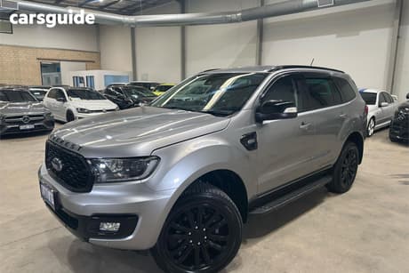 Silver 2020 Ford Everest Wagon Sport (4Wd 7 Seat)