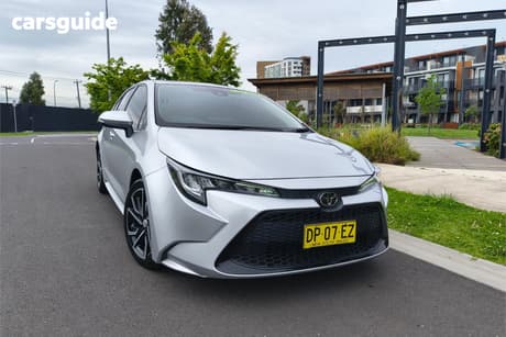 Silver 2022 Toyota Corolla Sedan Ascent Sport