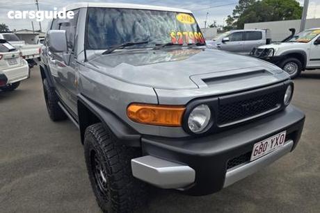 Silver 2012 Toyota FJ Cruiser Wagon