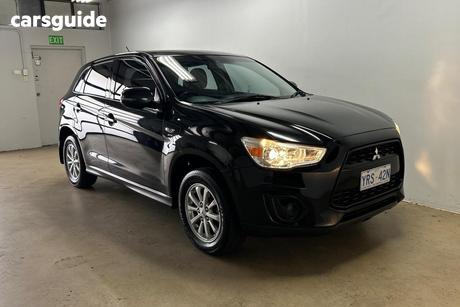 Black 2012 Mitsubishi ASX Wagon (2Wd)