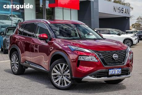 Red 2025 Nissan X-Trail Wagon Ti-L (4Wd) E-Power (Hybrid)