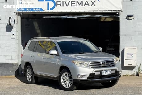 Silver 2011 Toyota Kluger Wagon Kx-S (4X4)