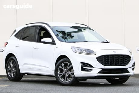 White 2020 Ford Escape Wagon St-Line (Fwd)