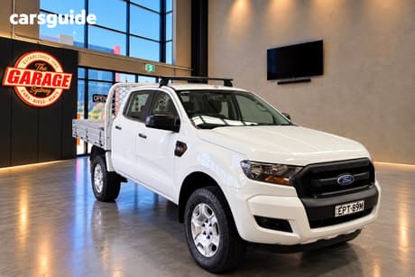 White 2016 Ford Ranger Crew Cab Pickup Xl 2.2 Hi-Rider (4X2)