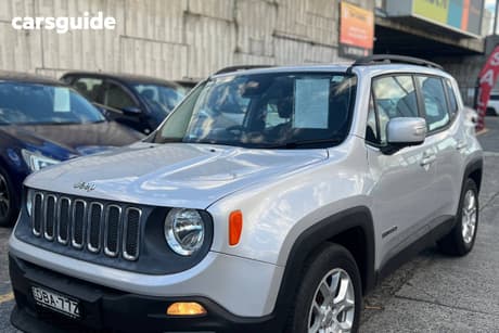 Grey 2015 Jeep Renegade Wagon Longitude