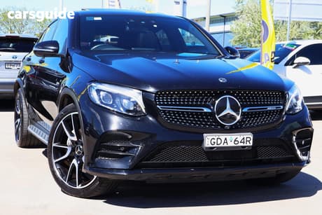 Black 2018 Mercedes-Benz GLC43 Coupe 43