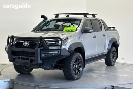 Silver 2022 Toyota Hilux Double Cab Pick Up Rogue (4X4)