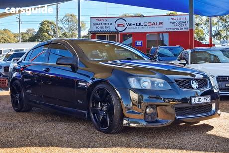 Black 2012 Holden Commodore Sedan Ss-V Z-Series