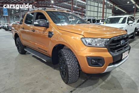 Orange 2019 Ford Ranger Double Cab Pick Up Wildtrak 2.0 (4X4)