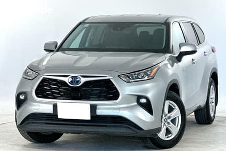 Silver 2023 Toyota Kluger Wagon Gx Hybrid Awd