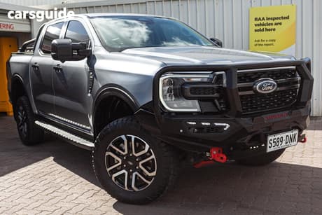 Silver 2022 Ford Ranger Double Cab Pick Up Sport 2.0 (4X4)