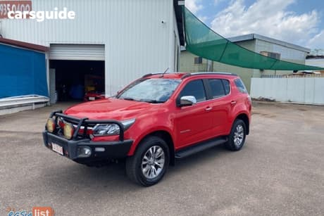 Red 2018 Holden Trailblazer Wagon Ltz (4X4)