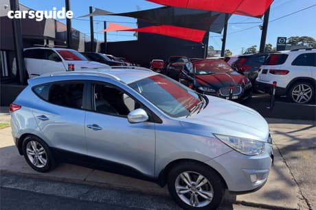 Blue 2012 Hyundai IX35 Wagon Elite (Awd)