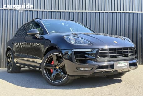 Black 2017 Porsche Macan Wagon Gts