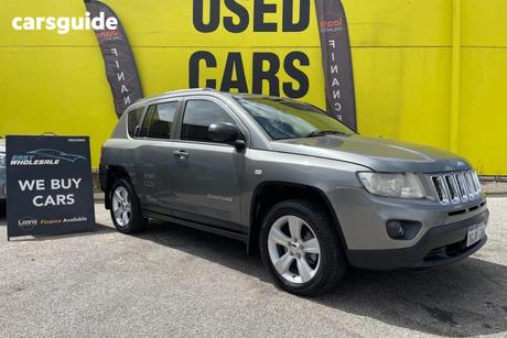 Silver 2012 Jeep Compass Wagon Sport (4X4)