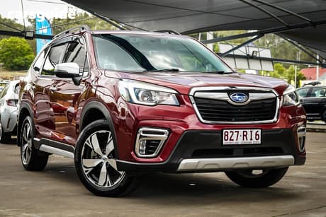 Red 2020 Subaru Forester Wagon 2.0E-S Hybrid (Awd)
