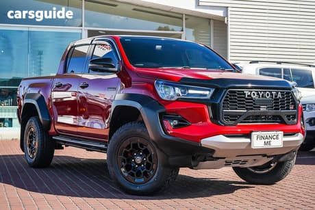 Red 2024 Toyota Hilux Double Cab Pick Up Gr-Sport (4X4)