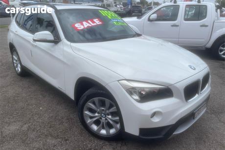 White 2013 BMW X1 Wagon Sdrive 18D