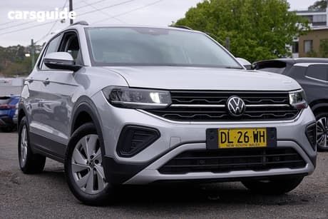 Silver 2024 Volkswagen T-Cross Wagon 85Tfsi Life