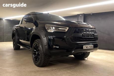 Black 2021 Toyota Hilux Double Cab Pick Up Sr5 (4X4)