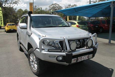Silver 2017 Toyota Landcruiser Prado Wagon Altitude Spl Edt
