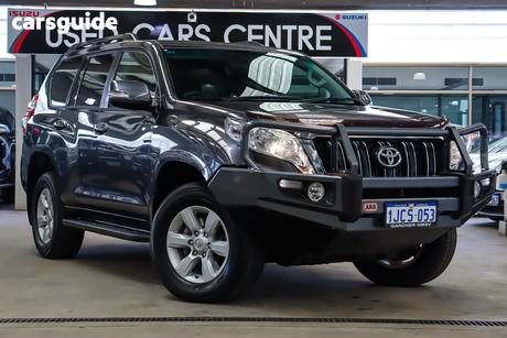Grey 2014 Toyota Landcruiser Prado Wagon Gxl (4X4)