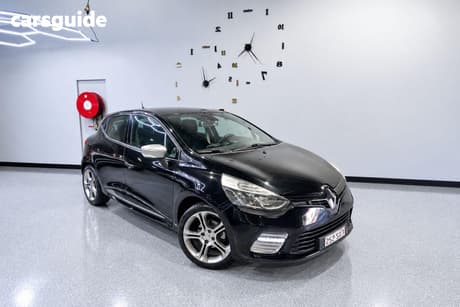 Black 2015 Renault Clio Hatch GT F