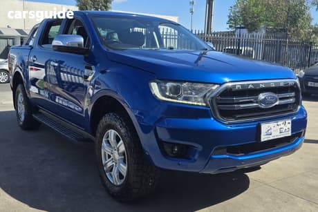 Blue 2020 Ford Ranger Double Cab Pick Up Xlt 3.2 (4X4)