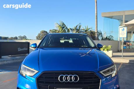 Blue 2019 Audi A3 Sedan 35 Tfsi (1.4 Tfsi)