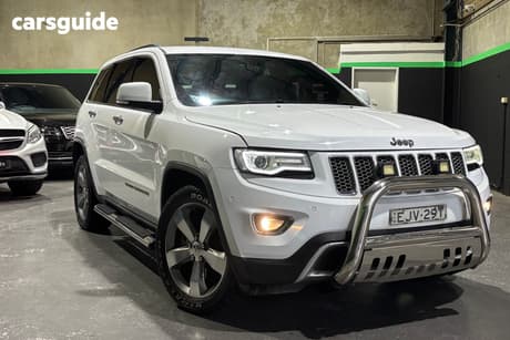 White 2014 Jeep Grand Cherokee Wagon Limited (4X4)