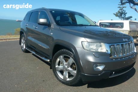 Grey 2012 Jeep Grand Cherokee Wagon Limited (4X4)