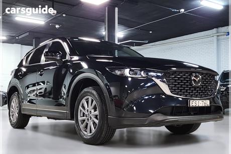 Black 2022 Mazda CX-5 Wagon Maxx (Fwd)