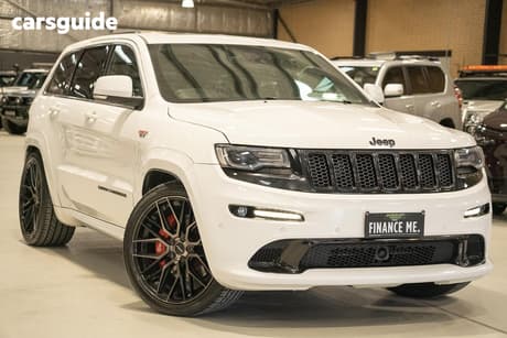 White 2014 Jeep Grand Cherokee Wagon Srt 8 (4X4)