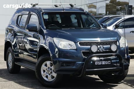 Blue 2015 Holden Colorado 7 Wagon Lt (4X4)