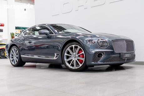 Grey 2019 Bentley Continental Coupe Gt