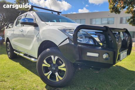 White 2016 Mazda BT-50 Dual Cab Utility Xtr (4X4)