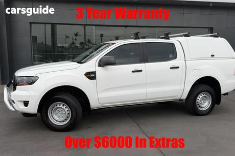White 2020 Ford Ranger Double Cab Pick Up Xl 3.2 (4X4)