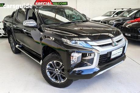Black 2020 Mitsubishi Triton Double Cab Pick Up Glx-R (4X4)