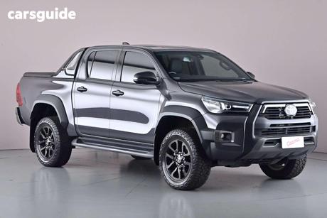 Grey 2022 Toyota Hilux Double Cab Pick Up Rogue (4X4) 6 Speaker