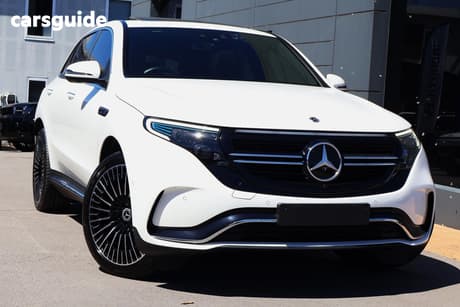 White 2021 Mercedes-Benz Eqc400 Wagon 4Matic
