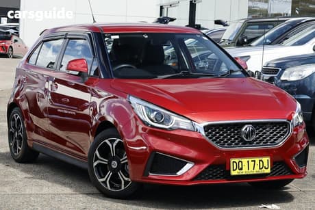 Red 2019 MG MG3 Hatchback Excite