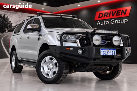 Silver 2017 Ford Ranger Dual Cab Utility Xlt 3.2 (4X4)